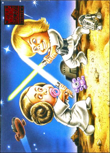 Star Wars Galaxy: Series 4 (Lost Galaxy Subset) card 3 Younglings at Play