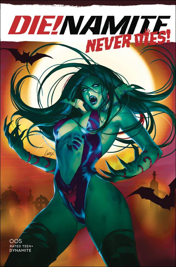 Die!namite Never Dies issue 5-G Leirix Li Ultraviolet Cover