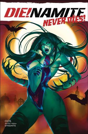 Die!namite Never Dies issue 5-G Leirix Li Ultraviolet Cover