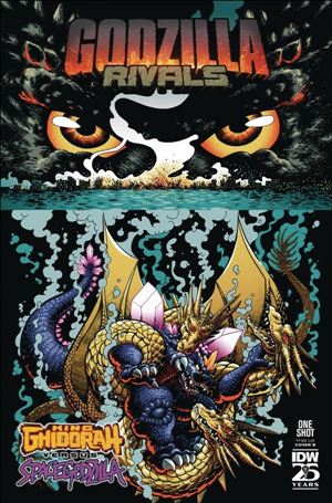 Godzilla Rivals: King Ghidorah vs. SpaceGodzilla (2024) issue 1-B J. Gonzo Cover
