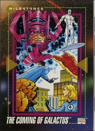 Marvel Universe: Series 3 (Base Set) card 196 The Coming of Galactus