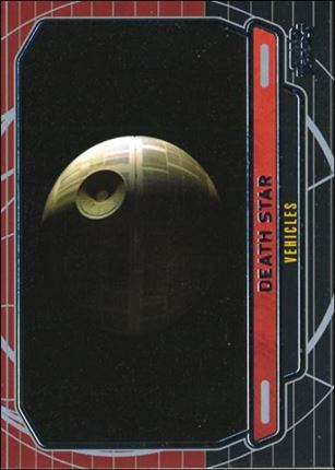 Star Wars Galactic Files (Base Set) card 276 Death Star Vehicles