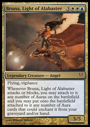 Magic the Gathering: Avacyn Restored (Base Set) card 208 Bruna, Light of Alabaster