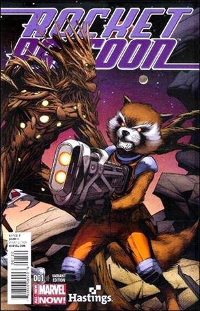 Rocket Raccoon (2014) issue 1-J Dale Keown Connecting Hastings Cover