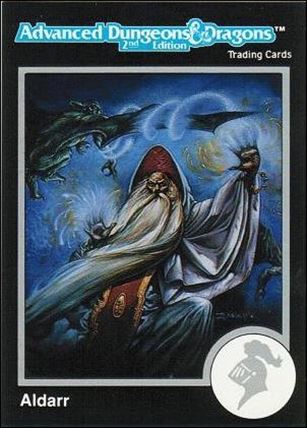 TSR 1991 Trading Cards Premier Edition Factory Set (Base Set) card 18 Advanced Dungeons & Dragons - Aldarr