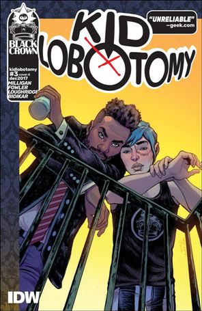 Kid Lobotomy issue 3 Tess Fowler Cover