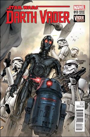 Darth Vader (2015) issue 13-B Clay Mann Connecting Cover