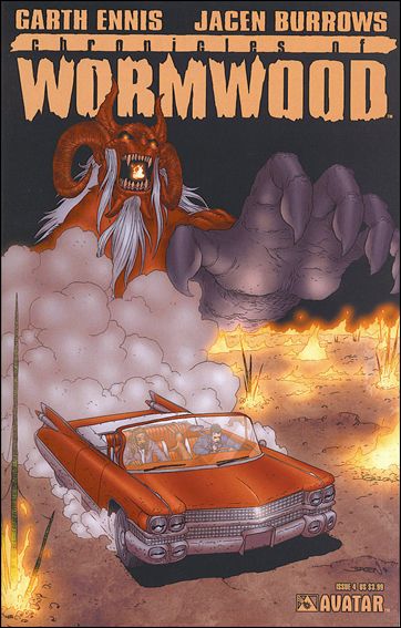 Garth Ennis' Chronicles of Wormwood issue 4 Standard Cover
