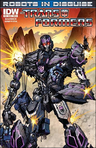 Transformers: Robots in Disguise (2012) issue 12 Andrew Griffith Cover