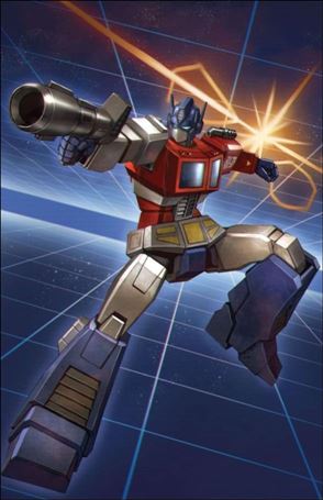 Transformers (2023) issue 12-I Skan Retailer Exclusive Virgin Cover 1/300