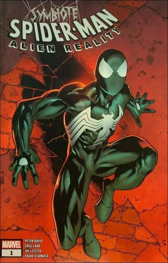 Symbiote Spider-Man: Alien Reality issue 1-K Mark Bagley Walmart 3 Pack Cover