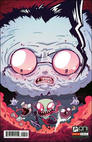 Invader Zim issue 1-B Jhonen Vasquez Cover