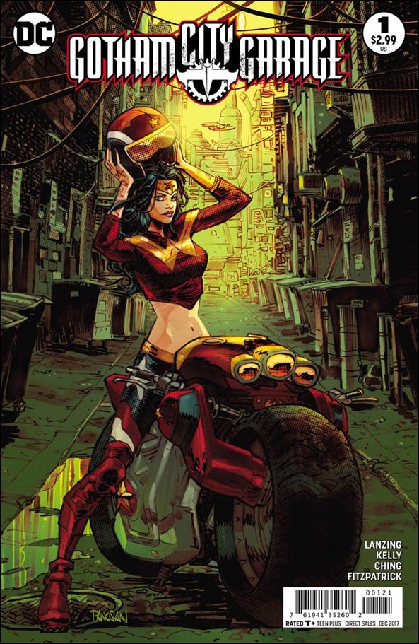 Gotham City Garage issue 1-B Dan Panosian Cover