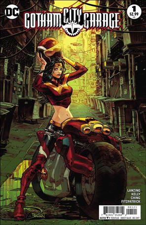Gotham City Garage issue 1-B Dan Panosian Cover