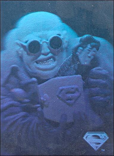 Superman Holo Series (Silver Hologram Base Set) card 29 A Real Player