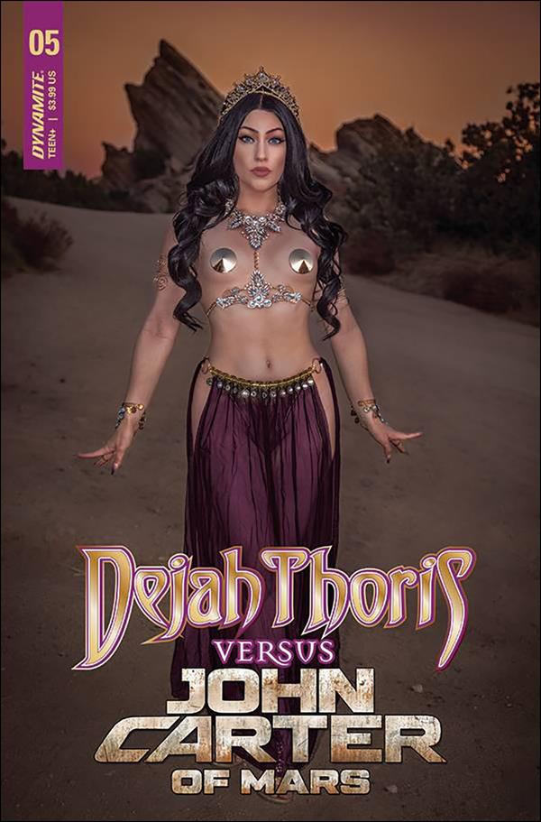 Dejah Thoris Versus John Carter issue 5-D Cosplay Photo Cover