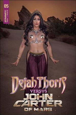 Dejah Thoris Versus John Carter issue 5-D Cosplay Photo Cover