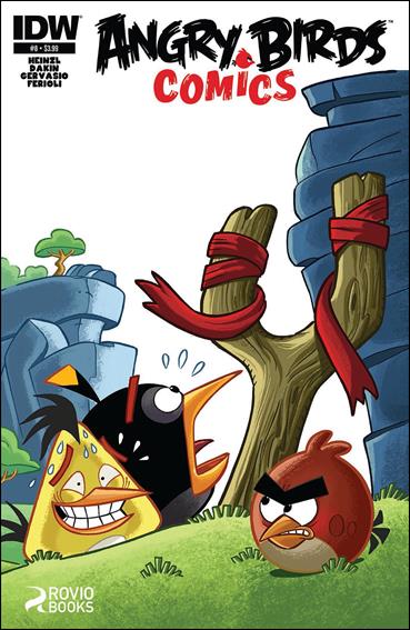 Angry Birds Comics (2014) issue 8 Marco Gervasio Wraparound Cover