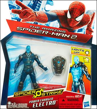 Amazing Spider-Man 2 (Spider Strike) figure 4 Power Charged Electro