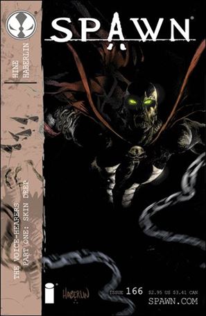 Spawn issue 166-B Brian Haberlin Cover 1/3000 (2nd Printing)