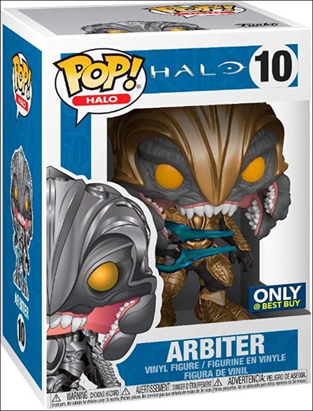 POP! Halo figure 10-B Arbiter (Gold) Best Buy Exclusive