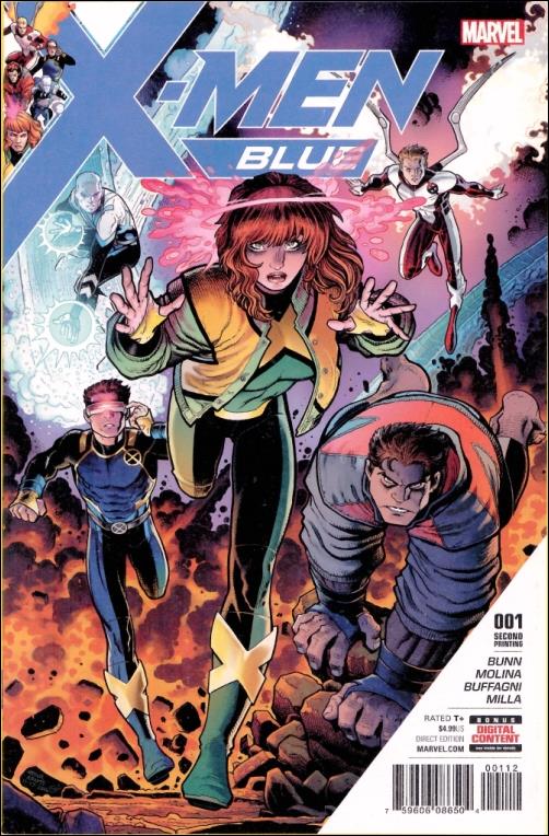 X-Men: Blue issue 1-M Arthur Adams Cover (2nd Printing)