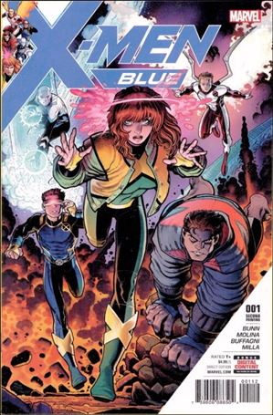 X-Men: Blue issue 1-M Arthur Adams Cover (2nd Printing)