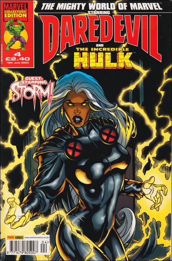 Mighty World of Marvel (UK) (2003) issue 4 Cardstock Cover
