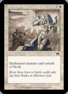 Magic the Gathering: Onslaught (Base Set) card 47 Pacifism