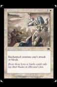 Magic the Gathering: Onslaught (Base Set) card 47 Pacifism