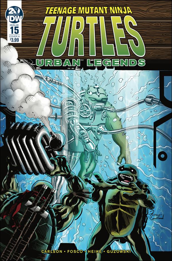 Teenage Mutant Ninja Turtles: Urban Legends issue 15 Frank Fosco Cover