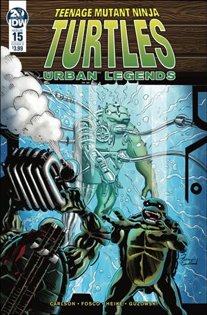 Teenage Mutant Ninja Turtles: Urban Legends issue 15 Frank Fosco Cover