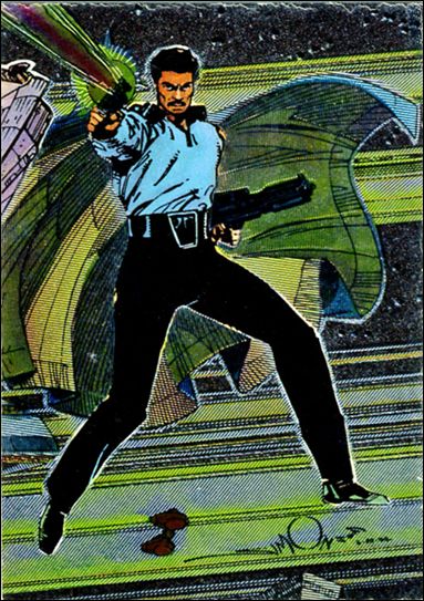 Star Wars Galaxy: Series 3 (Foil Subset) card 13 Lando Calrissian