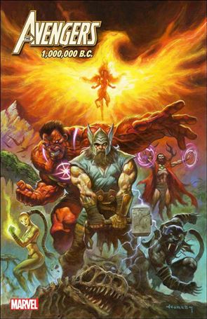 Avengers 1,000,000 B.C. issue 1-D Alex Horley 1:25 Cover