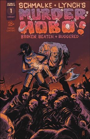 Murder Hobo! issue 1-B Joseph Schmalke 1:10 Cover