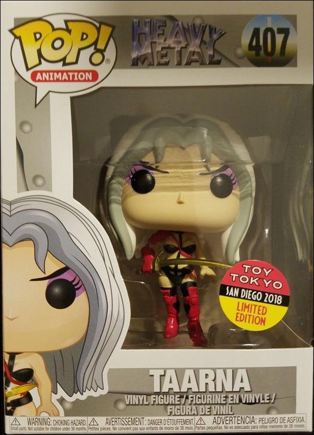POP! Animation figure 407 Taarna 2018 San Diego Comic Con / Toy Tokyo