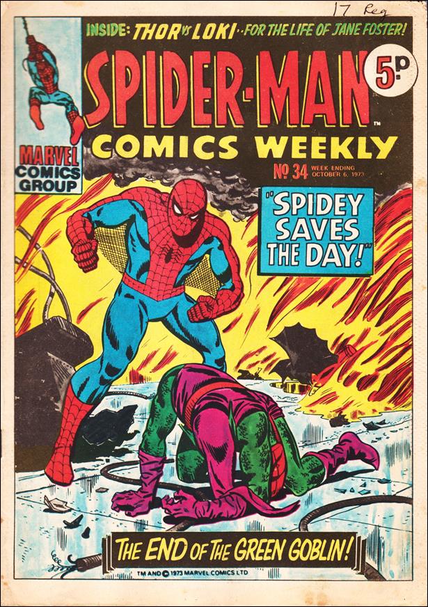 Spider-Man: Comics Weekly (UK) issue 34