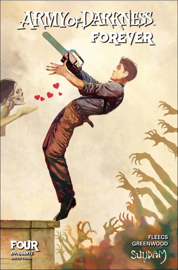Army of Darkness Forever issue 4-B Arthur Suydam Cover