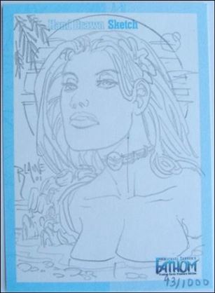 Michael Turner's Fathom (Sketch Card Subset) card Blaine-D Aspen IV