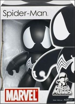Mighty Muggs (Marvel) figure 9 Spider-Man (Black Costume)