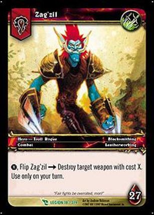 World of Warcraft: March of the Legion (Oversized Hero Subset) Cover Image 2
