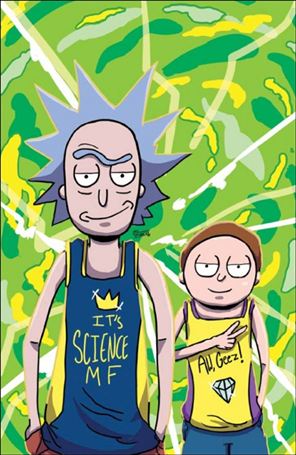 Rick and Morty: Spring Break Out issue 1-I Retailer Ex. SMUNCHY Virgin Cover 1/250 (Unbagged)