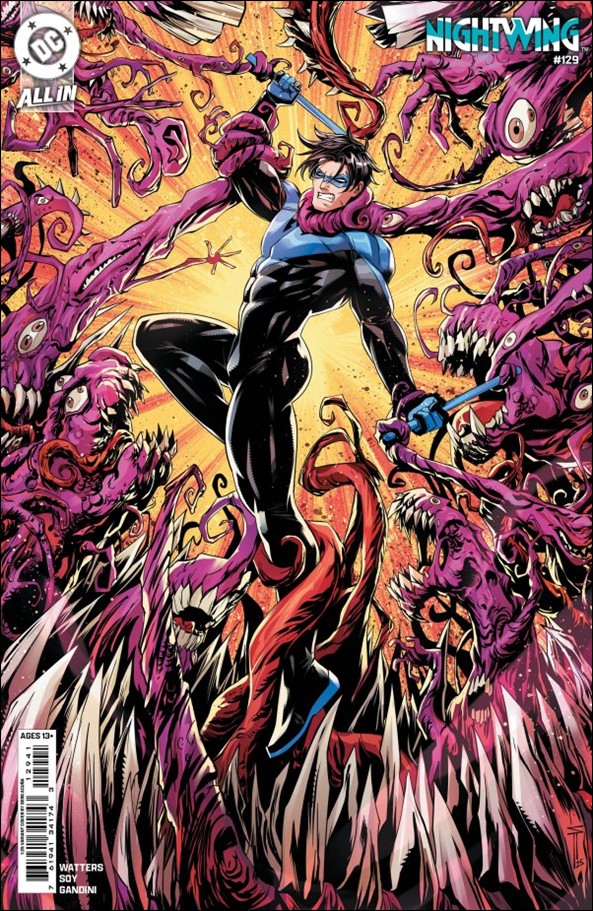 Nightwing (2016) issue 129-D Serg Acuña 1:25 Cardstock Cover