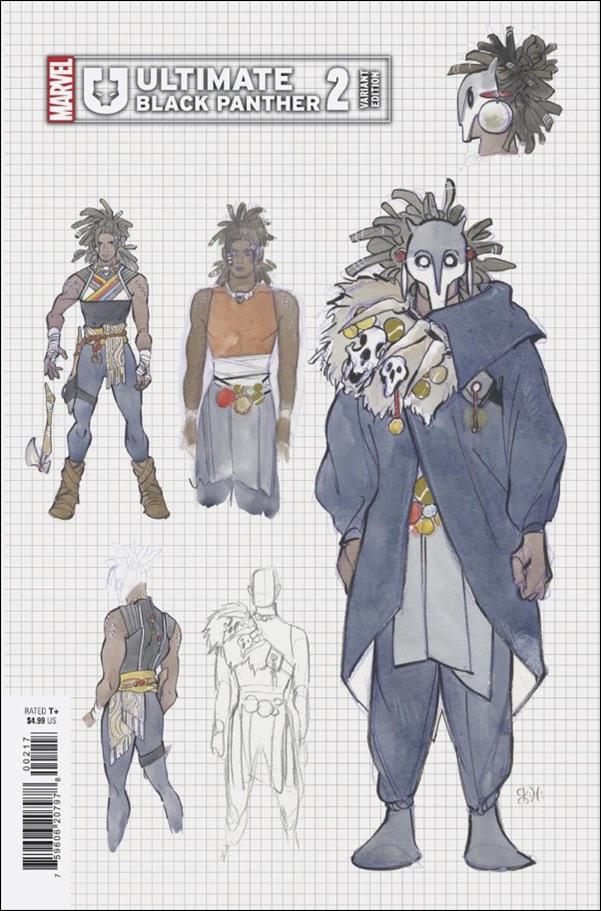 Ultimate Black Panther issue 2-D Peach Momoko 1:10 Design Cover