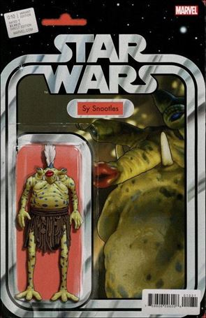 Star Wars (2020) issue 10-C John Tyler Christopher Action Figure Cover