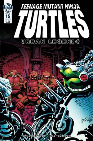 Teenage Mutant Ninja Turtles: Urban Legends issue 15-B Erik Larsen Cover