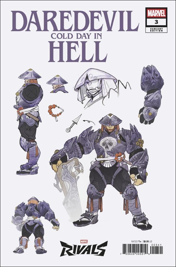 Daredevil: Cold Day in Hell 3-B by Marvel