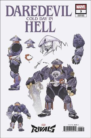 Daredevil: Cold Day in Hell issue 3-B Peach Momoko Marvel Rivals Cover
