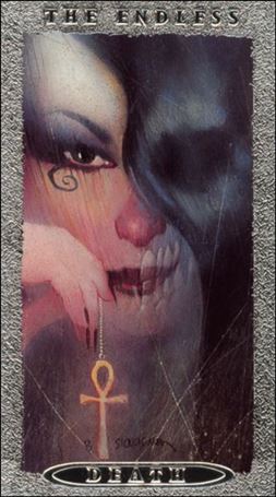 Sandman Trading Cards (Endless Gallery Silver Foil Prototype Subset) Cover Image 2