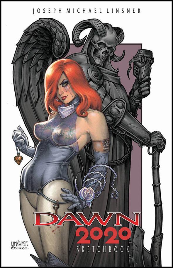 Joseph Michael Linsner Dawn 2020 Sketchbook issue nn